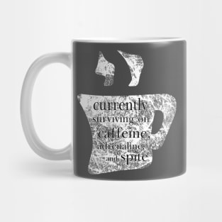 Caffiene, Adrenaline and Spite Mug